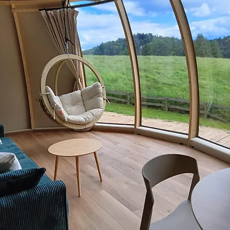 Luxury tent Glamp Zielone Skalki *
