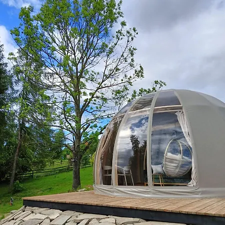 Luxury tent Glamp Zielone Skalki