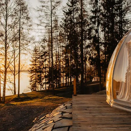 럭셔리텐트 Glamp Zielone Skalki 클루슈코프체